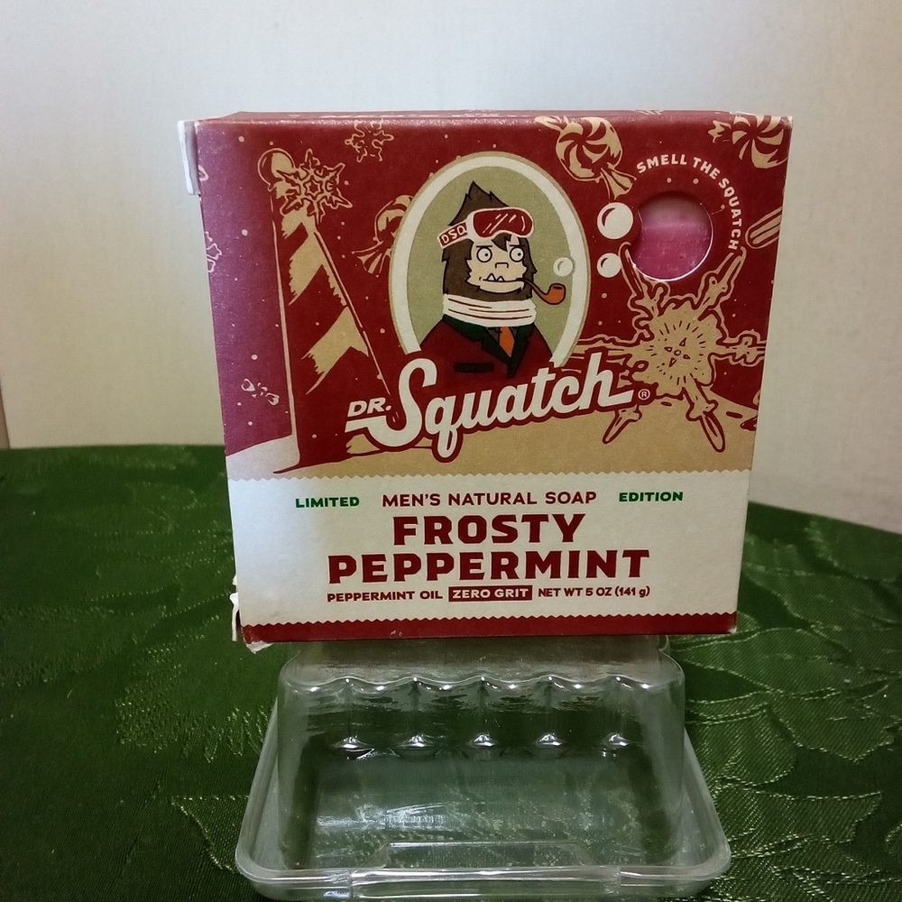Dr. Squatch Frosty Peppermint Soap